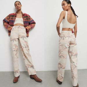 NEW BDG High-Rise Baggy Jean Equestrian Running Horses Size 28